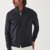 PATRICK ASSARAF Active Full Zip Track Jacket | Men Outerwear