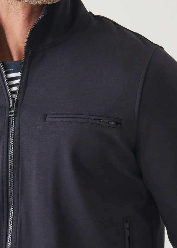 PATRICK ASSARAF Active Full Zip Track Jacket | Men Outerwear