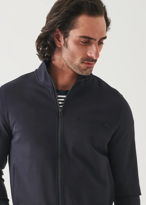 PATRICK ASSARAF Active Full Zip Track Jacket | Men Outerwear