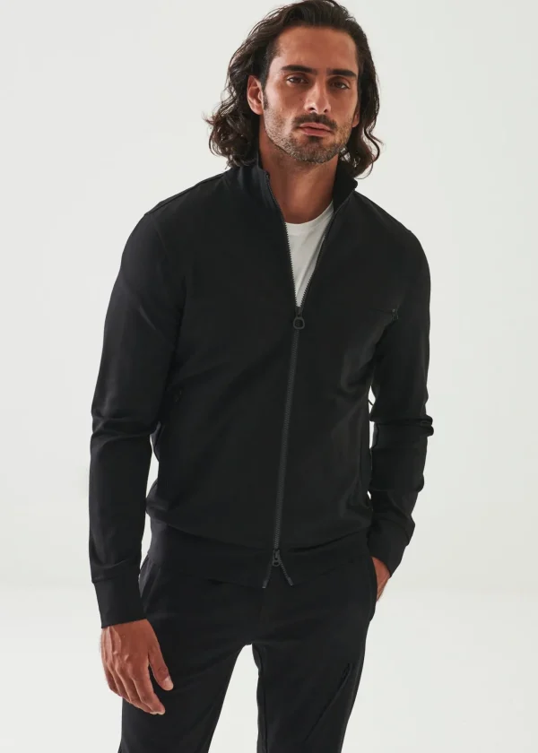 PATRICK ASSARAF Active Full Zip Track Jacket | Men Outerwear