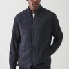 PATRICK ASSARAF Active Quilted Bomber Jacket | Men Outerwear