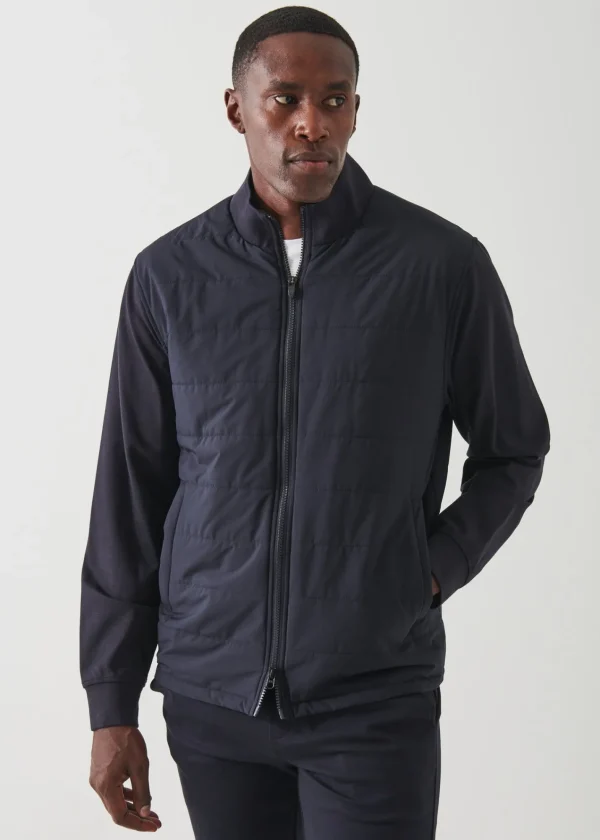 PATRICK ASSARAF Active Quilted Bomber Jacket | Men Outerwear