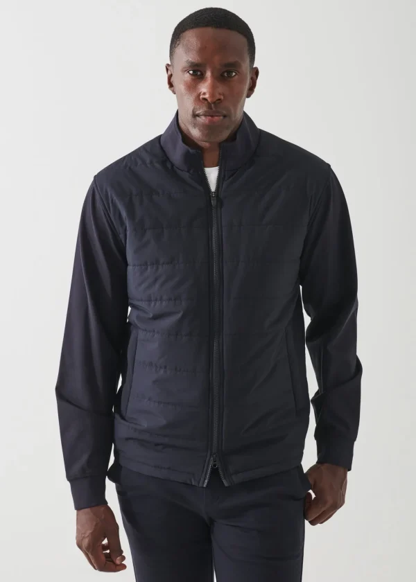 PATRICK ASSARAF Active Quilted Bomber Jacket | Men Outerwear