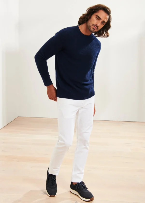 PATRICK ASSARAF Boucle Merino Crewneck | Men Knitwear