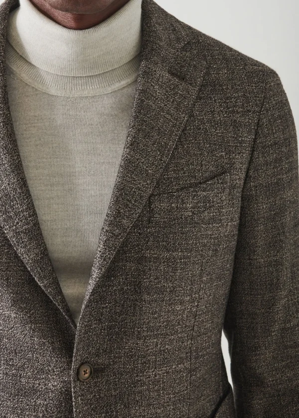 PATRICK ASSARAF Boucle Two-Button Blazer | Men Blazers