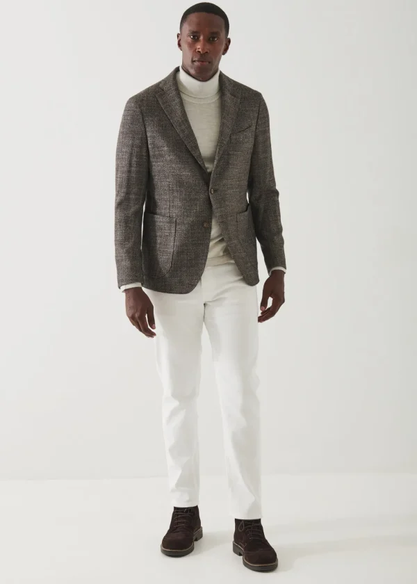 PATRICK ASSARAF Boucle Two-Button Blazer | Men Blazers