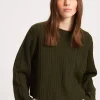 PATRICK ASSARAF Cable Knit Crewneck | Women Knitwear