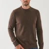 PATRICK ASSARAF Cashmere Blend Crewneck | Men Knitwear