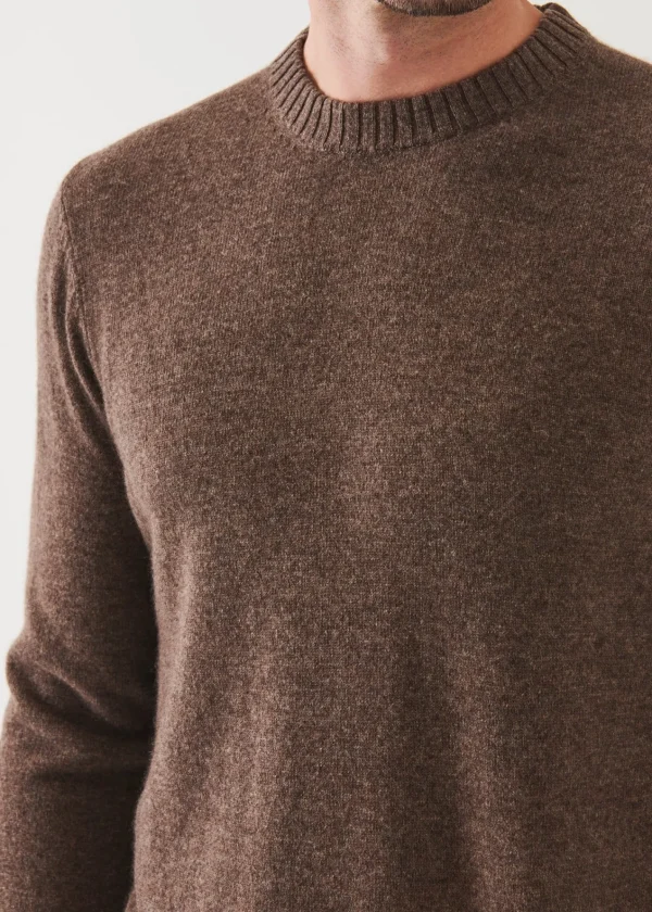 PATRICK ASSARAF Cashmere Blend Crewneck | Men Knitwear