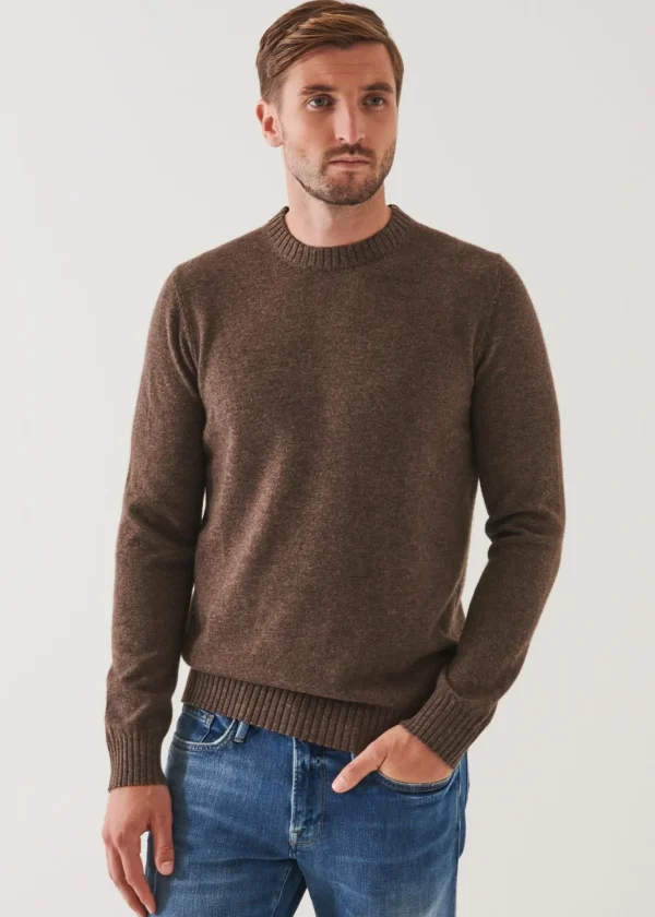 PATRICK ASSARAF Cashmere Blend Crewneck | Men Knitwear