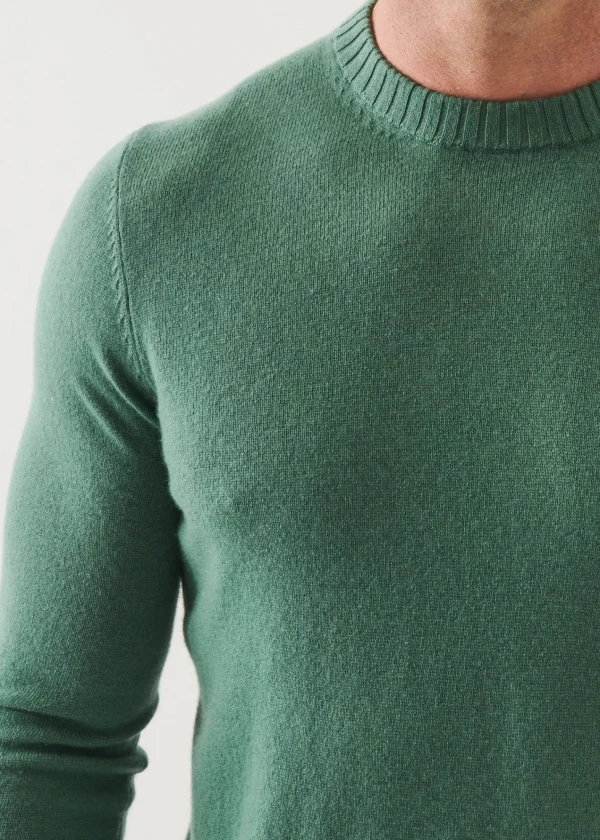 PATRICK ASSARAF Cashmere Blend Crewneck | Men Knitwear