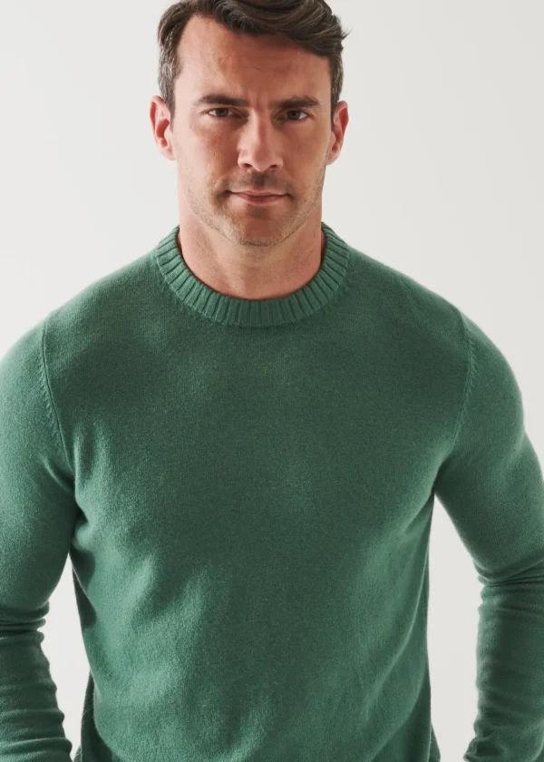 PATRICK ASSARAF Cashmere Blend Crewneck | Men Knitwear