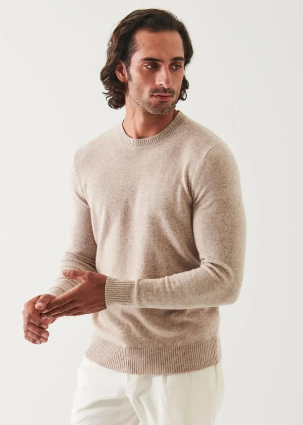 PATRICK ASSARAF Cashmere Crewneck | Men Knitwear