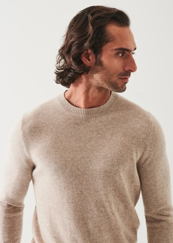 PATRICK ASSARAF Cashmere Crewneck | Men Knitwear