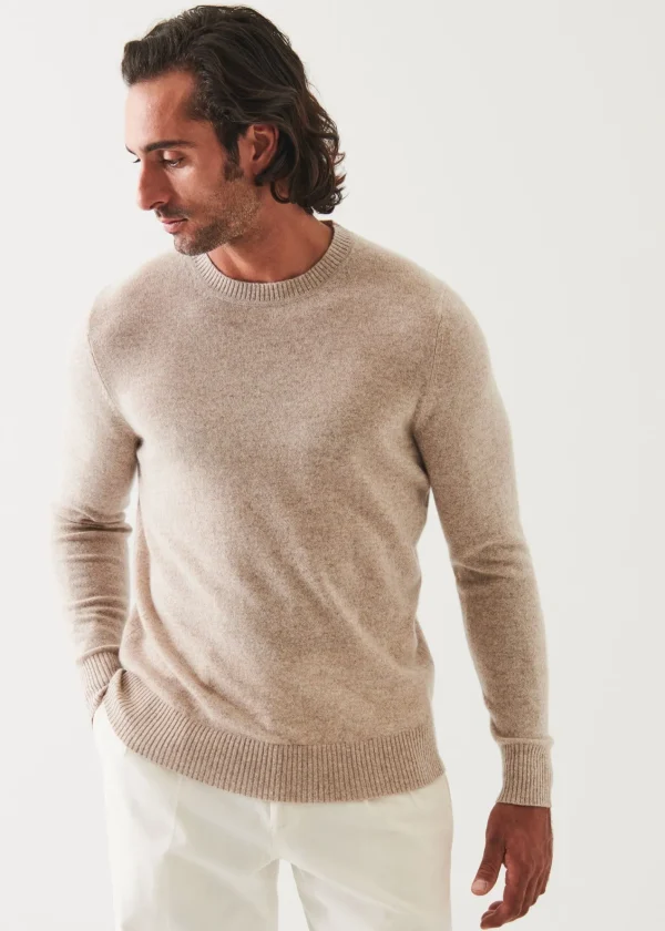 PATRICK ASSARAF Cashmere Crewneck | Men Knitwear