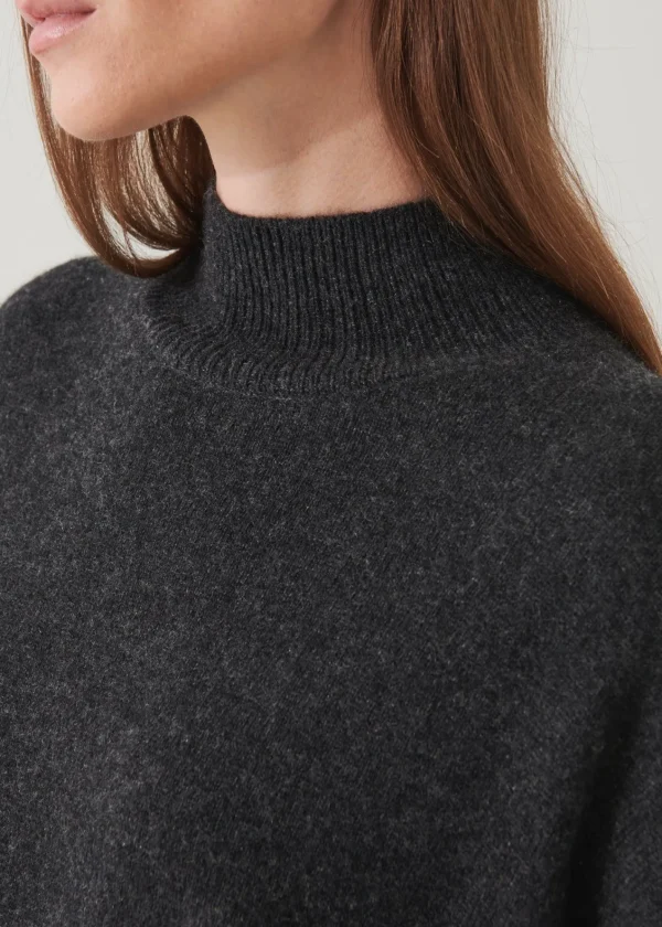 PATRICK ASSARAF Cashmere Mock Neck | Women Knitwear