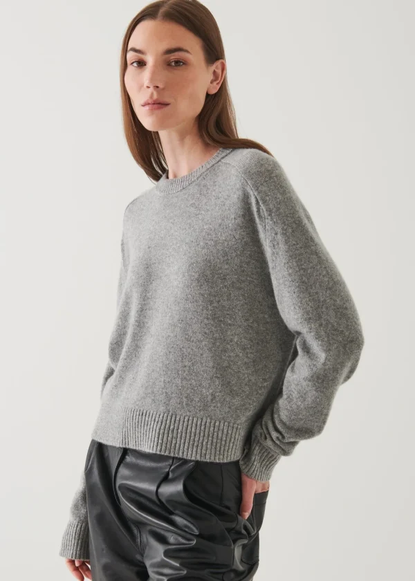 PATRICK ASSARAF Cashmere Raglan Crewneck | Women Knitwear