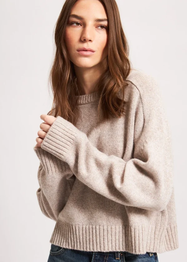 PATRICK ASSARAF Cashmere Raglan Crewneck | Women Knitwear