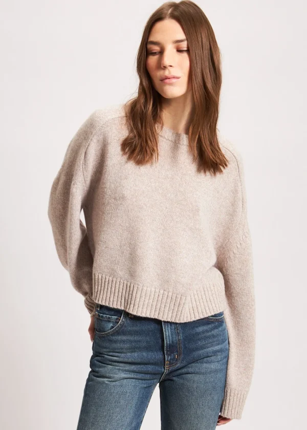 PATRICK ASSARAF Cashmere Raglan Crewneck | Women Knitwear