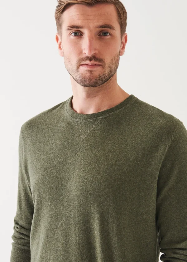 PATRICK ASSARAF Cashmere Sweatshirt | Men Knitwear