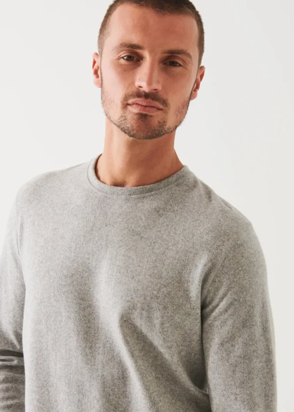 PATRICK ASSARAF Cashmere Sweatshirt | Men Knitwear