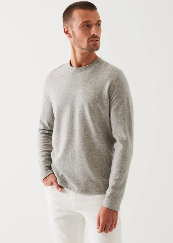 PATRICK ASSARAF Cashmere Sweatshirt | Men Knitwear