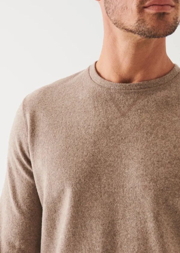 PATRICK ASSARAF Cashmere Sweatshirt | Men Knitwear