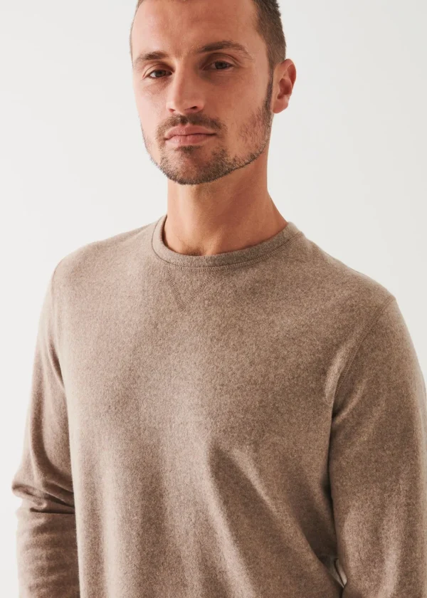 PATRICK ASSARAF Cashmere Sweatshirt | Men Knitwear