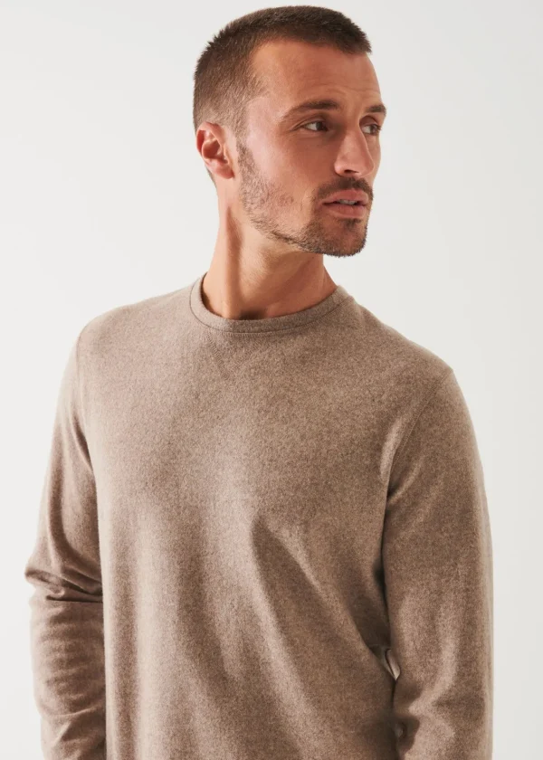 PATRICK ASSARAF Cashmere Sweatshirt | Men Knitwear