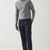 PATRICK ASSARAF Chalk Stripe Wool Drawstring Pant | Men Bottoms