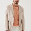 PATRICK ASSARAF Cotton Blend Garment Dye Blazer | Men Blazers