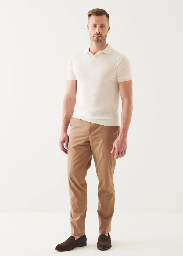 PATRICK ASSARAF Cotton Blend Slim Pant | Men Bottoms