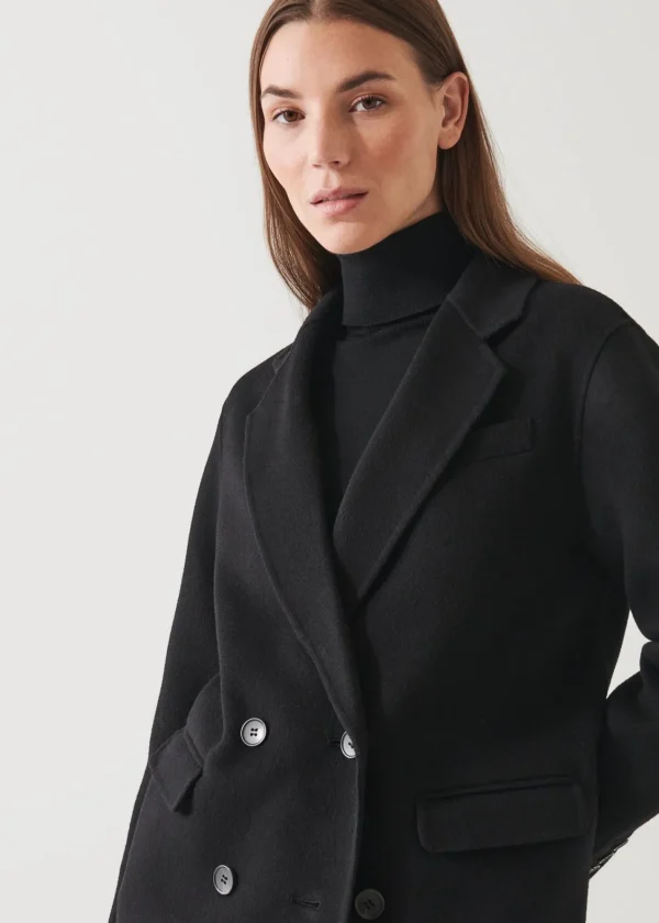 PATRICK ASSARAF Double Breasted Cashmere Blazer | Women Blazers