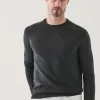 PATRICK ASSARAF Double-Face Crewneck Sweater | Men Knitwear