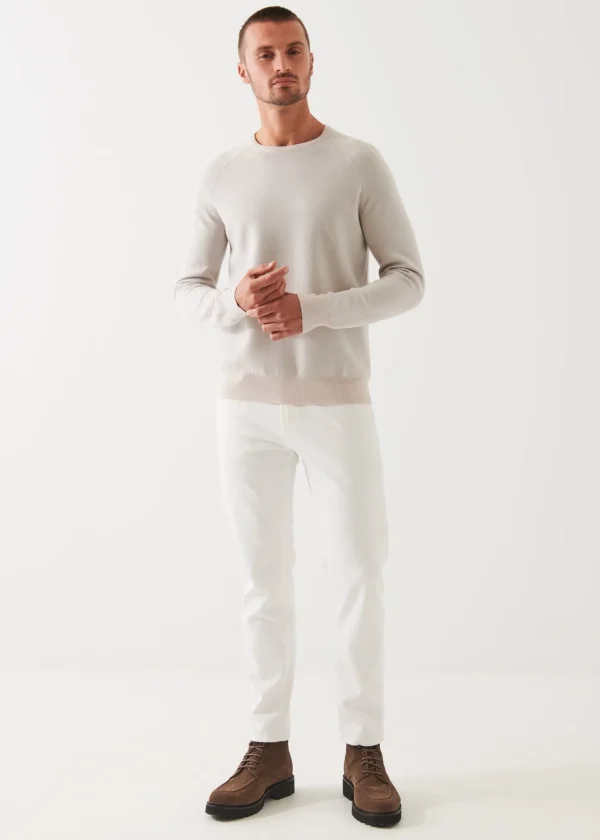 PATRICK ASSARAF Double-Face Crewneck Sweater | Men Knitwear