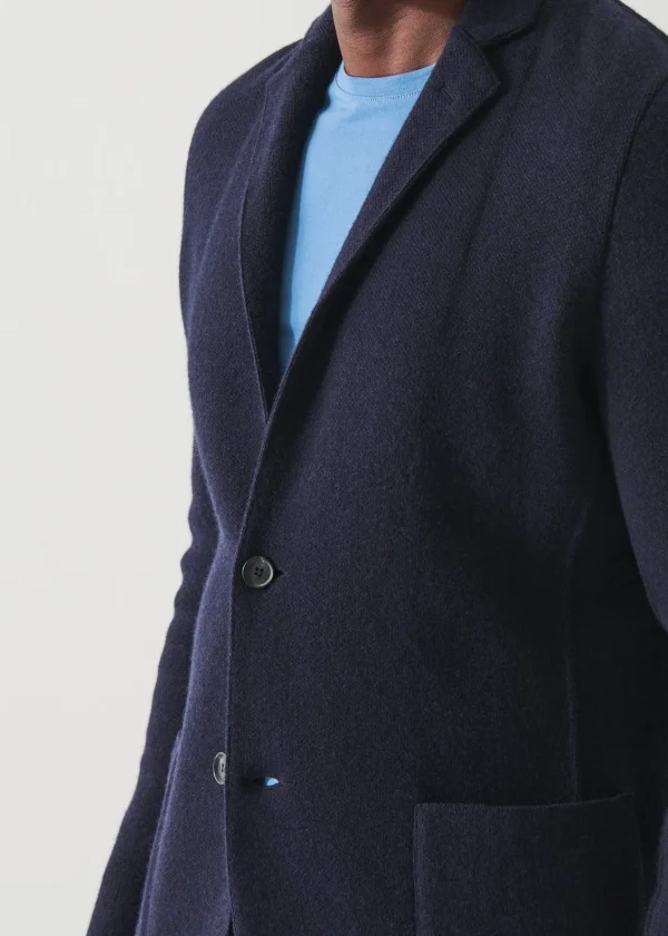 PATRICK ASSARAF Eco-Cashmere Sweater Jacket | Men Blazers