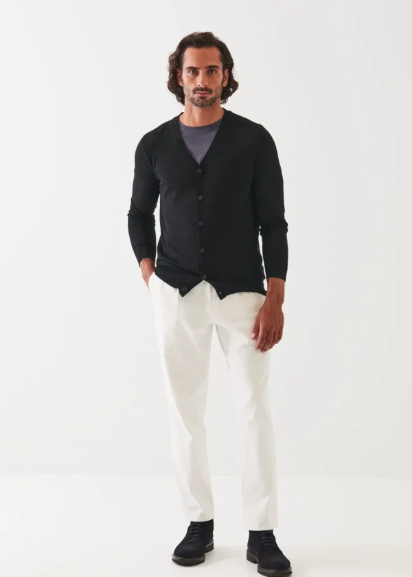 PATRICK ASSARAF Extra-Fine Merino Cardigan | Men Knitwear