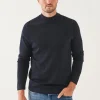 PATRICK ASSARAF Extra-Fine Merino Mock Neck | Men Knitwear