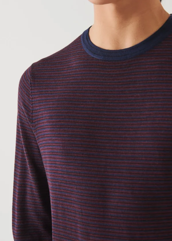 PATRICK ASSARAF Extra-Fine Merino Sweater | Men Knitwear