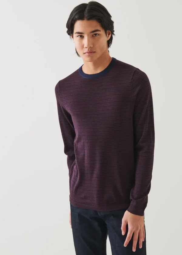 PATRICK ASSARAF Extra-Fine Merino Sweater | Men Knitwear