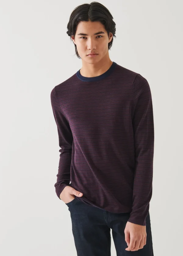 PATRICK ASSARAF Extra-Fine Merino Sweater | Men Knitwear