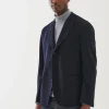 PATRICK ASSARAF Fine Stripe Blazer | Men Blazers