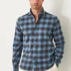 PATRICK ASSARAF Flannel Plaid Shirt | Men Shirts