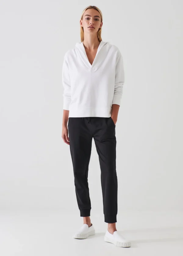 PATRICK ASSARAF French Terry Drawstring Jogger | Women Pants