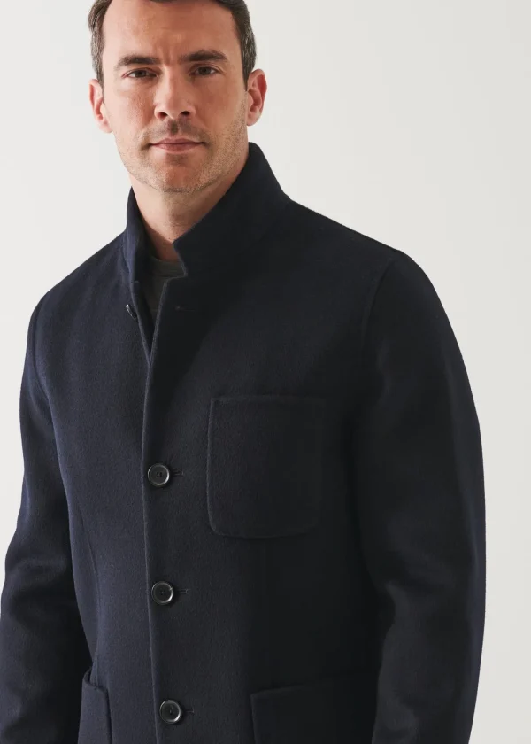 PATRICK ASSARAF Hybrid Wool-Cashmere Jacket | Men Outerwear