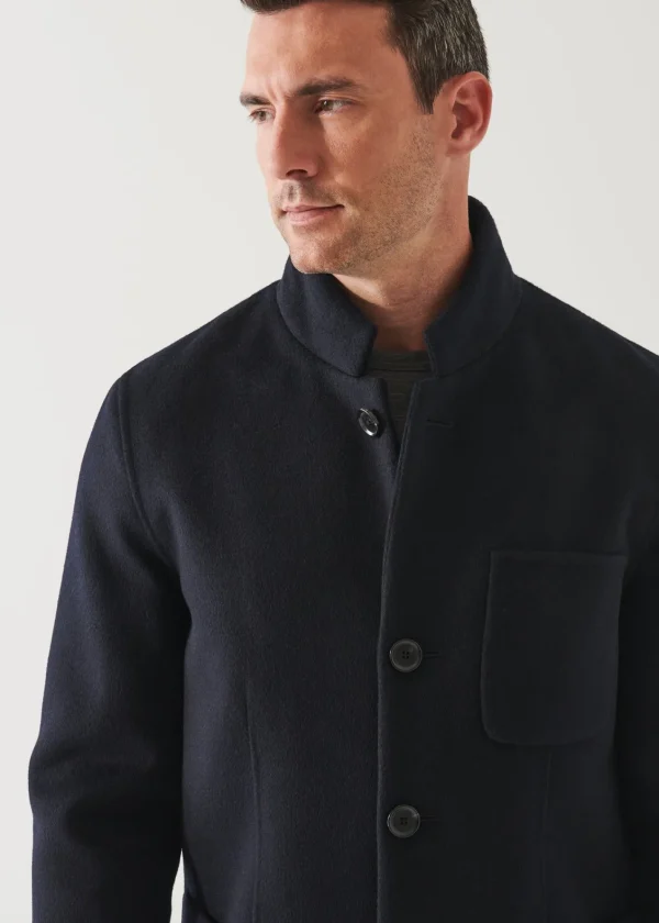 PATRICK ASSARAF Hybrid Wool-Cashmere Jacket | Men Outerwear