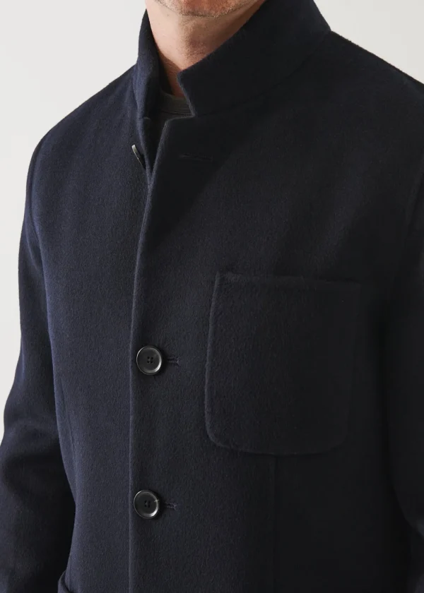 PATRICK ASSARAF Hybrid Wool-Cashmere Jacket | Men Outerwear