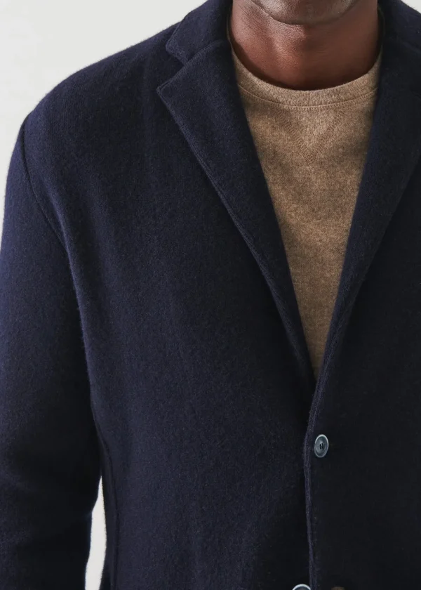 PATRICK ASSARAF Italian Cashmere Two-Button Blazer | Men Blazers