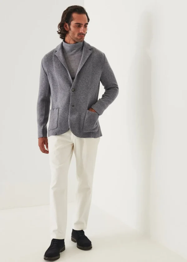 PATRICK ASSARAF Italian Cashmere Two-Button Blazer | Men Blazers