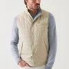 PATRICK ASSARAF Italian Nylon Quilted Vest | Men Outerwear